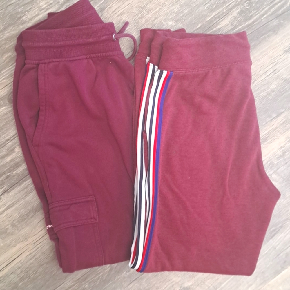 2 pair Size Small Sweatpants